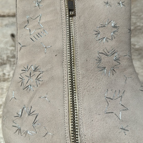 FREE PEOPLE size 10 (40) Tan/Cream Bowers Embroidered Boots NEW $198 - Picture 16 of 16